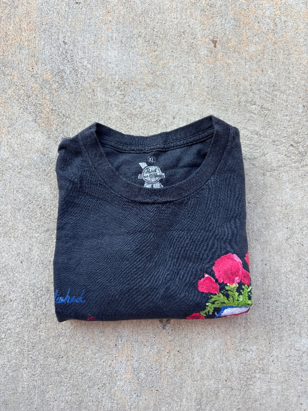 Charcoal Gray PBR Graphic T Shirt